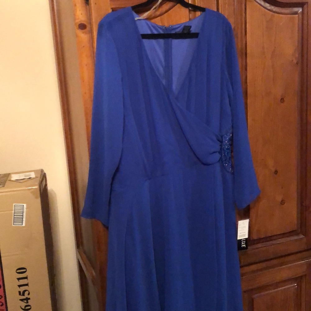 Brand new dress Royal blue